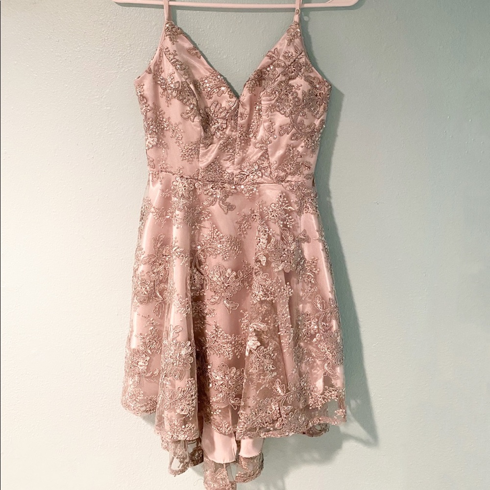 Super pretty never wore silver dress